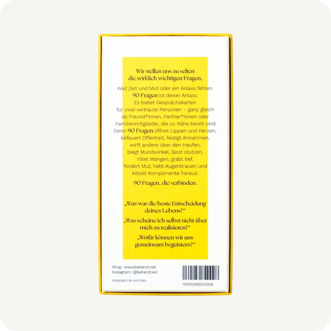 90 Fragen, die verbinden I beherzt