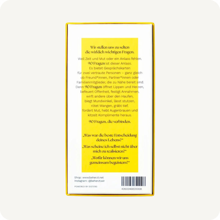 90 Fragen, die verbinden I beherzt