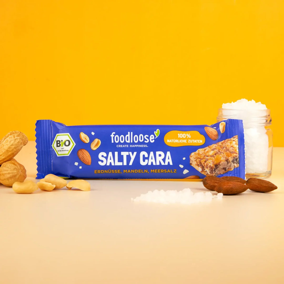 Salty Cara Bio-Nussriegel