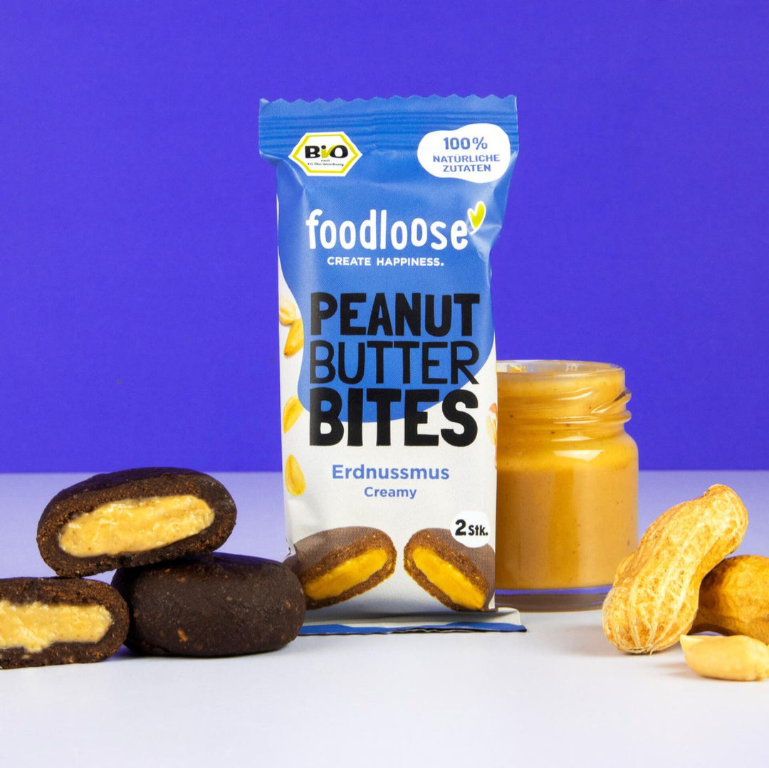 Erdnussmus Bio-Peanut Butter Bites