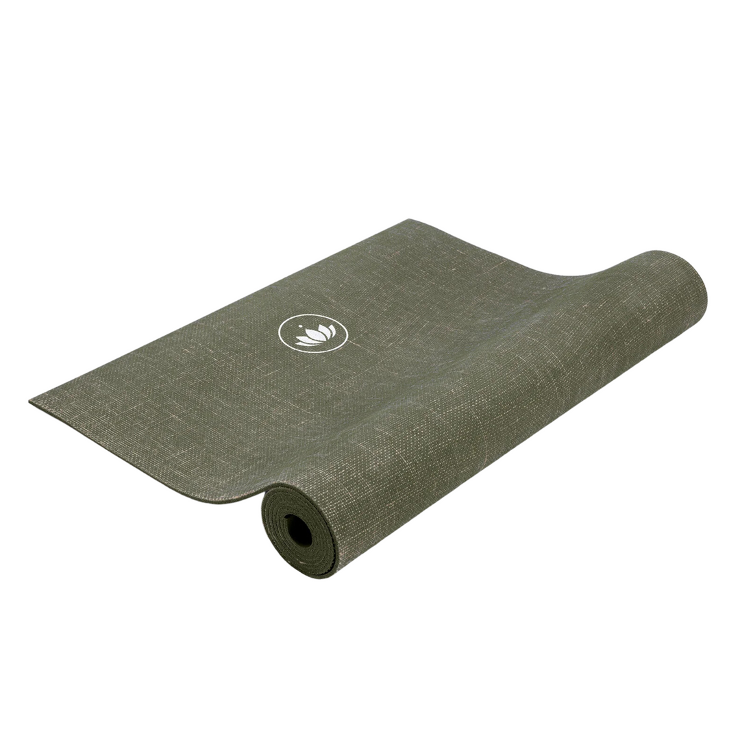 Eco-friendly yoga mat for Offgrid cabin stays – sustainable travel accessory for tiny house in nature