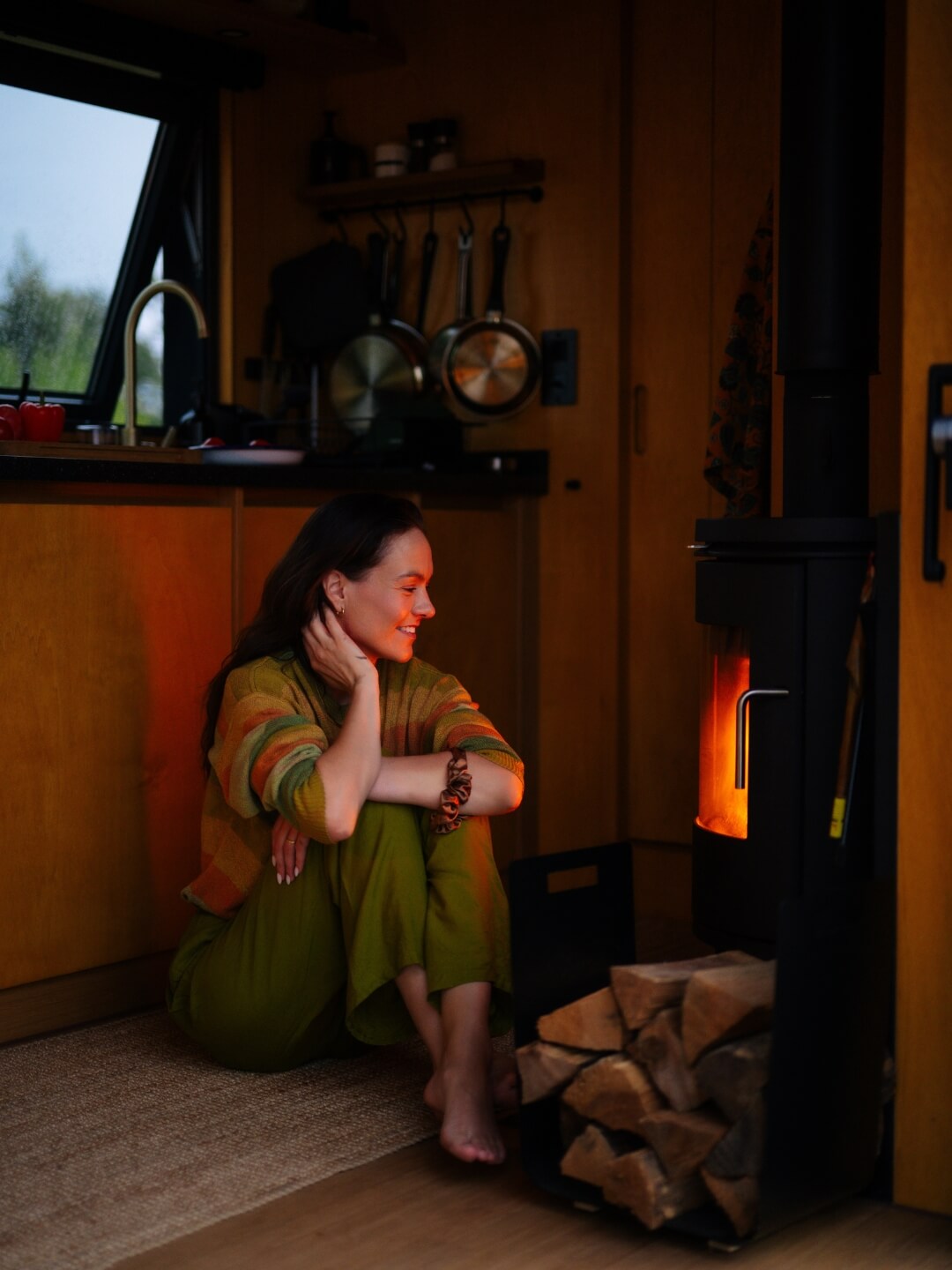 Offgrid Cabin für Tiny House Glamping Urlaub nahe Berlin